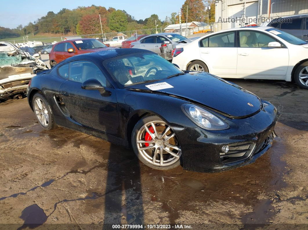 2016 Porsche Cayman S/gts Черный vin: WP0AB2A84GK185117