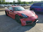 2016 Porsche Cayman S Red vin: WP0AB2A86GK186060