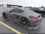 2016 Porsche Cayman Gts/s Серый vin: WP0AB2A88GK185427