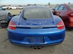 2016 Porsche Cayman S Blue vin: WP0AB2A89GK185470