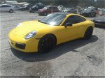 2018 Porsche 911 Carrera Yellow vin: WP0AB2A90JS123133
