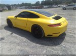 2018 Porsche 911 Carrera Yellow vin: WP0AB2A90JS123133