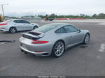 2018 Porsche 911 Carrera S Silver vin: WP0AB2A96JS123556