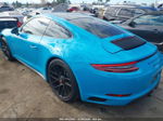 2018 Porsche 911 Carrera Gts Light Blue vin: WP0AB2A99JS122790