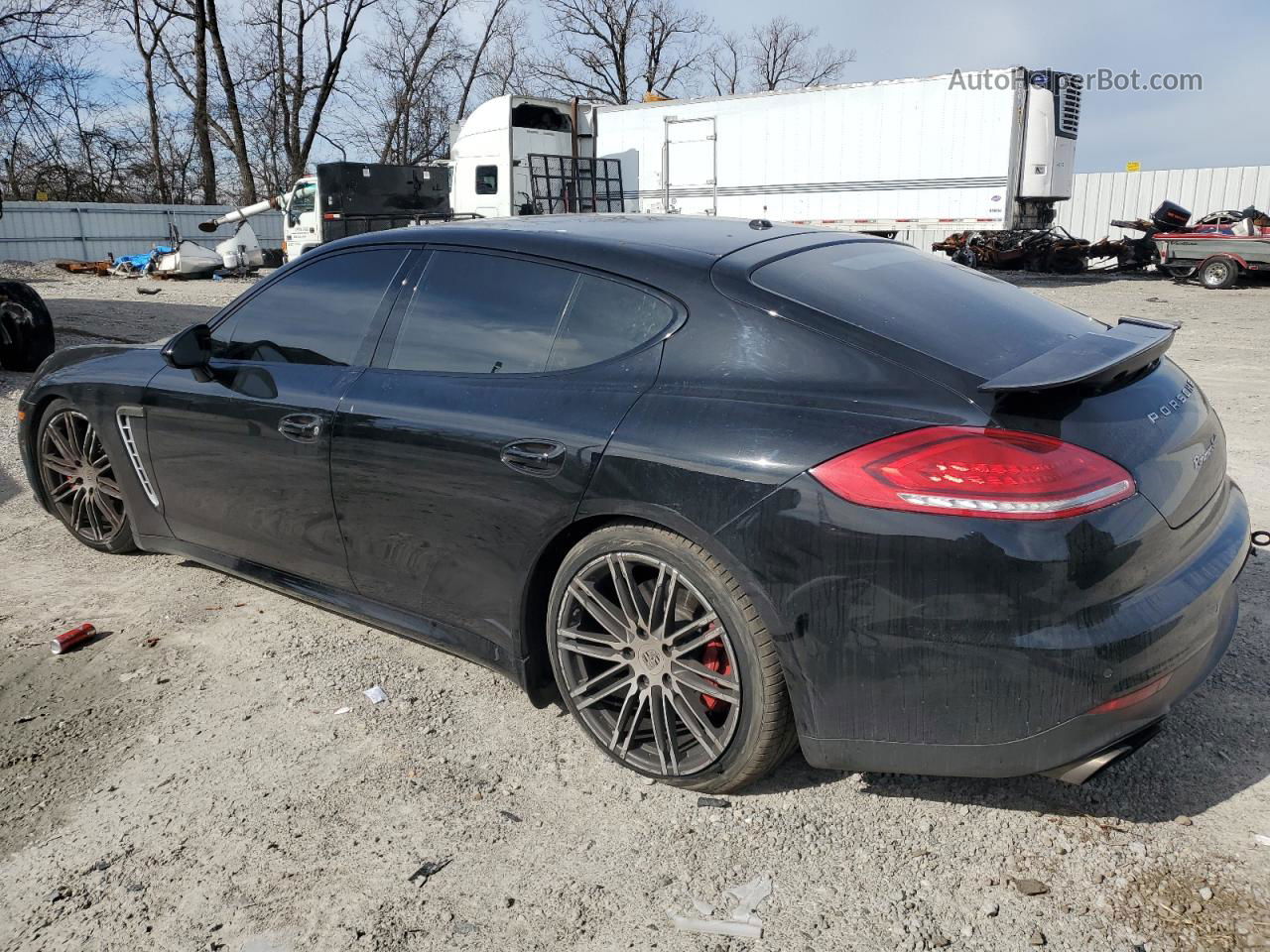 2014 Porsche Panamera Turbo Черный vin: WP0AC2A72EL073542