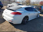 2014 Porsche Panamera Turbo White vin: WP0AC2A7XEL073434