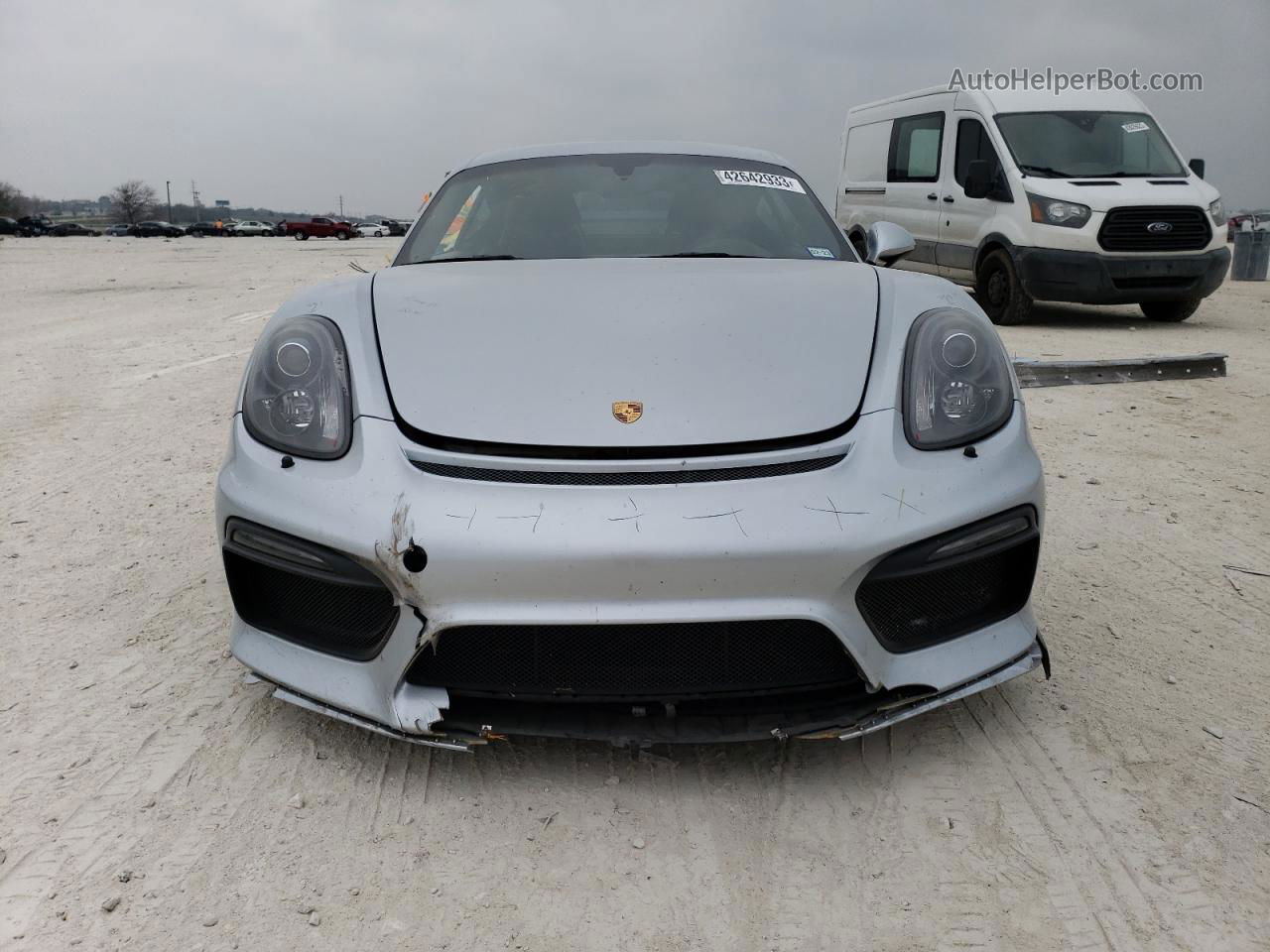 2016 Porsche Cayman Gt4 White vin: WP0AC2A84GK197720