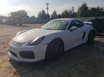 2016 Porsche Cayman Gt4 White vin: WP0AC2A85GK197743