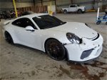 2018 Porsche 911 Gt3 White vin: WP0AC2A98JS176398