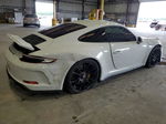 2018 Porsche 911 Gt3 White vin: WP0AC2A98JS176398