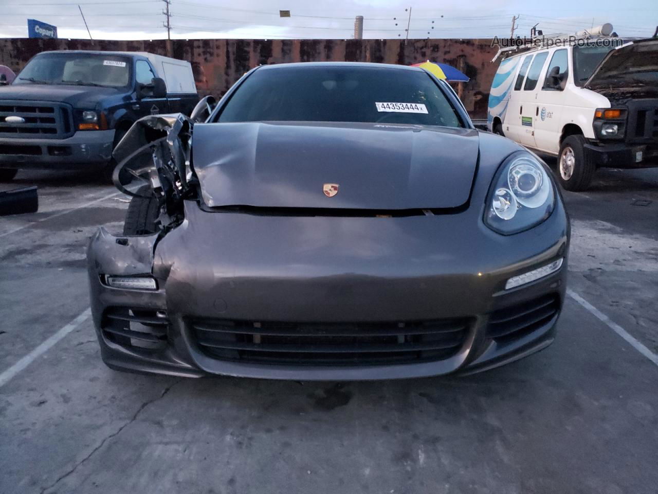 2014 Porsche Panamera S Hybrid Charcoal vin: WP0AD2A73EL044080