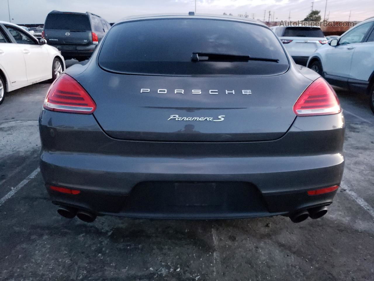 2014 Porsche Panamera S Hybrid Charcoal vin: WP0AD2A73EL044080