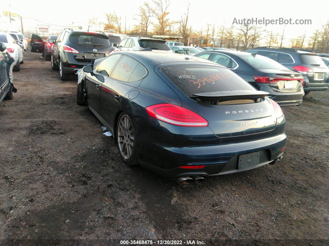 2014 Porsche Panamera   Blue vin: WP0AD2A78EL044494