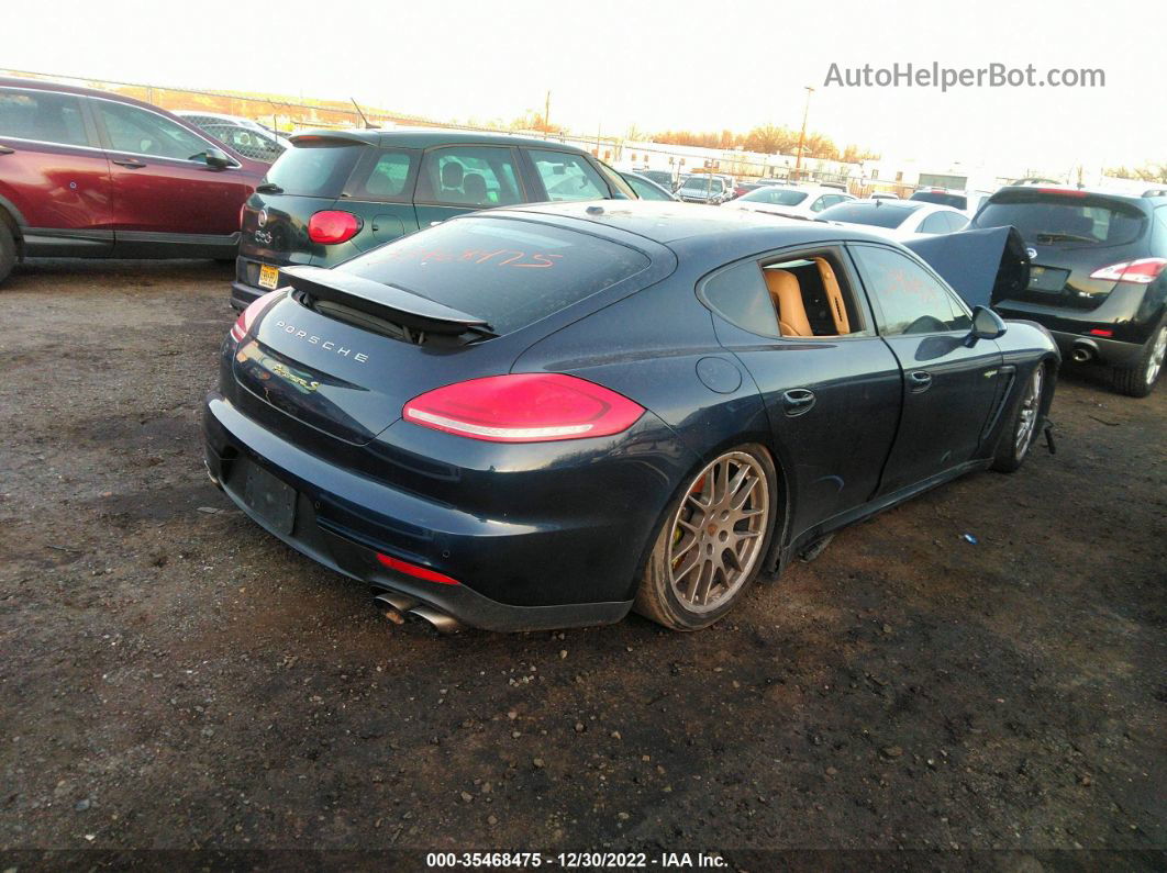 2014 Porsche Panamera   Синий vin: WP0AD2A78EL044494