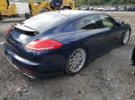 2014 Porsche Panamera S Hybrid Blue vin: WP0AD2A78EL044494