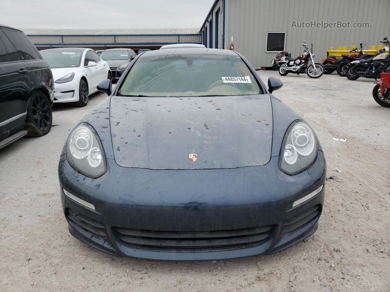 2014 Porsche Panamera S Hybrid Gray vin: WP0AD2A78EL044687