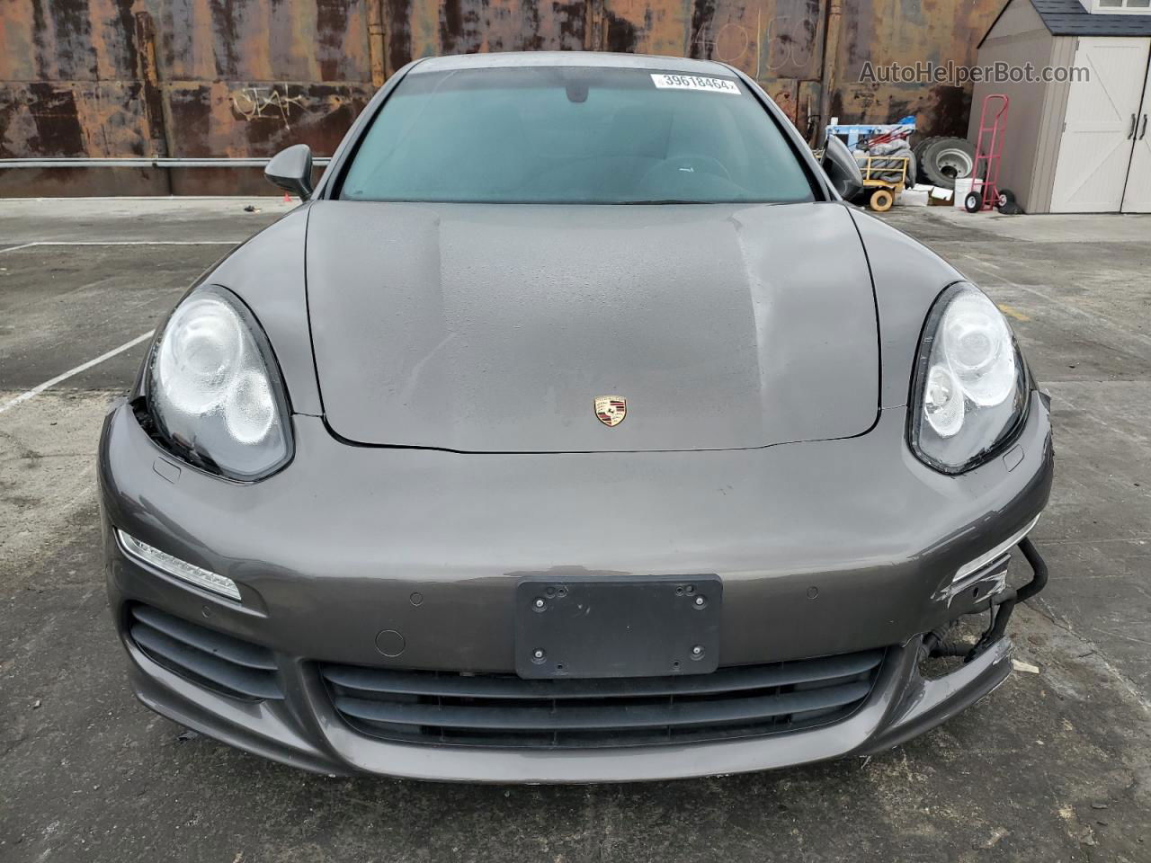 2014 Porsche Panamera S Hybrid Gray vin: WP0AD2A78EL044852