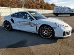 2018 Porsche 911 Turbo White vin: WP0AD2A91JS156510