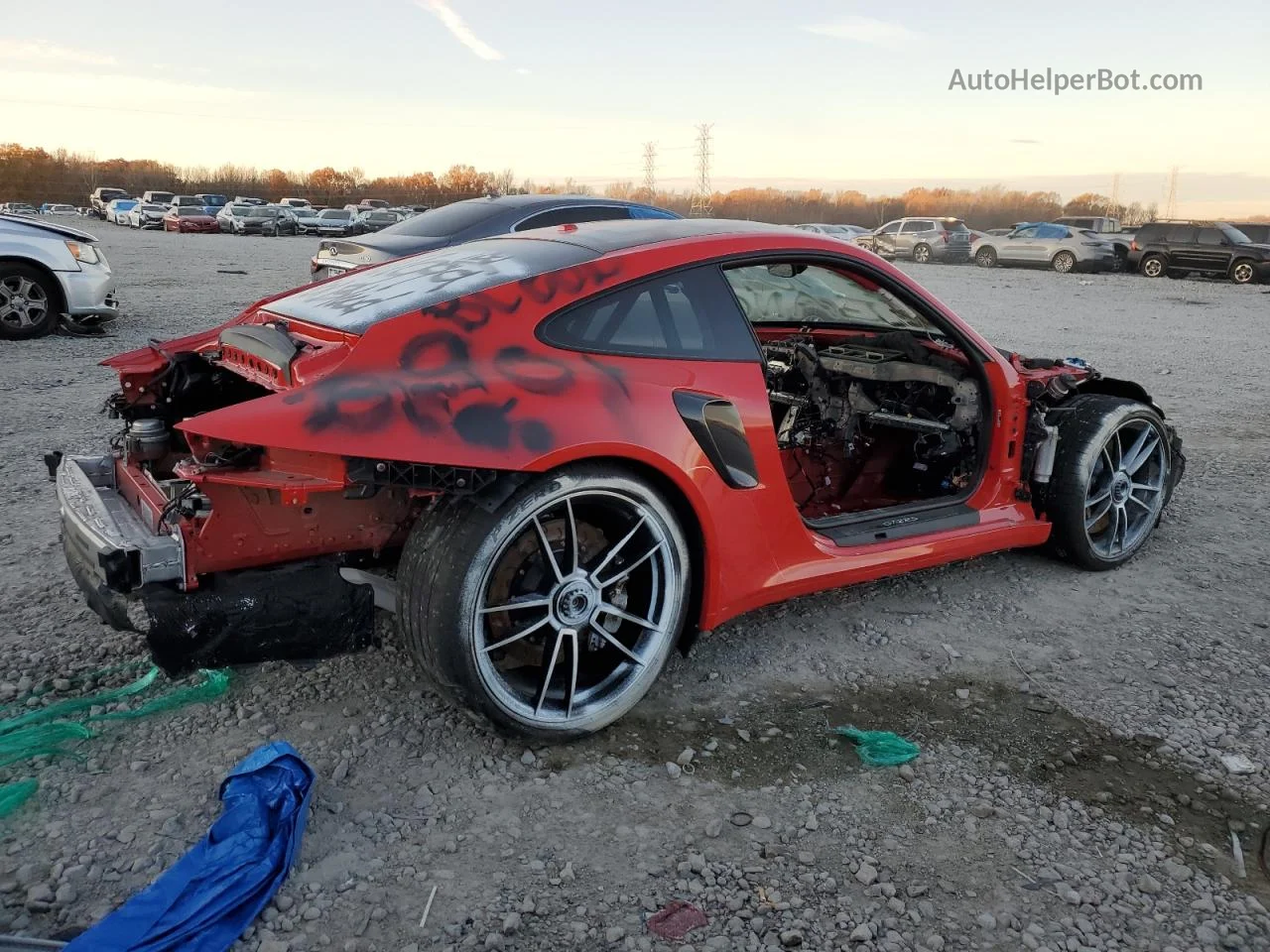 2018 Porsche 911 Gt2 Rs Красный vin: WP0AE2A9XJS185792
