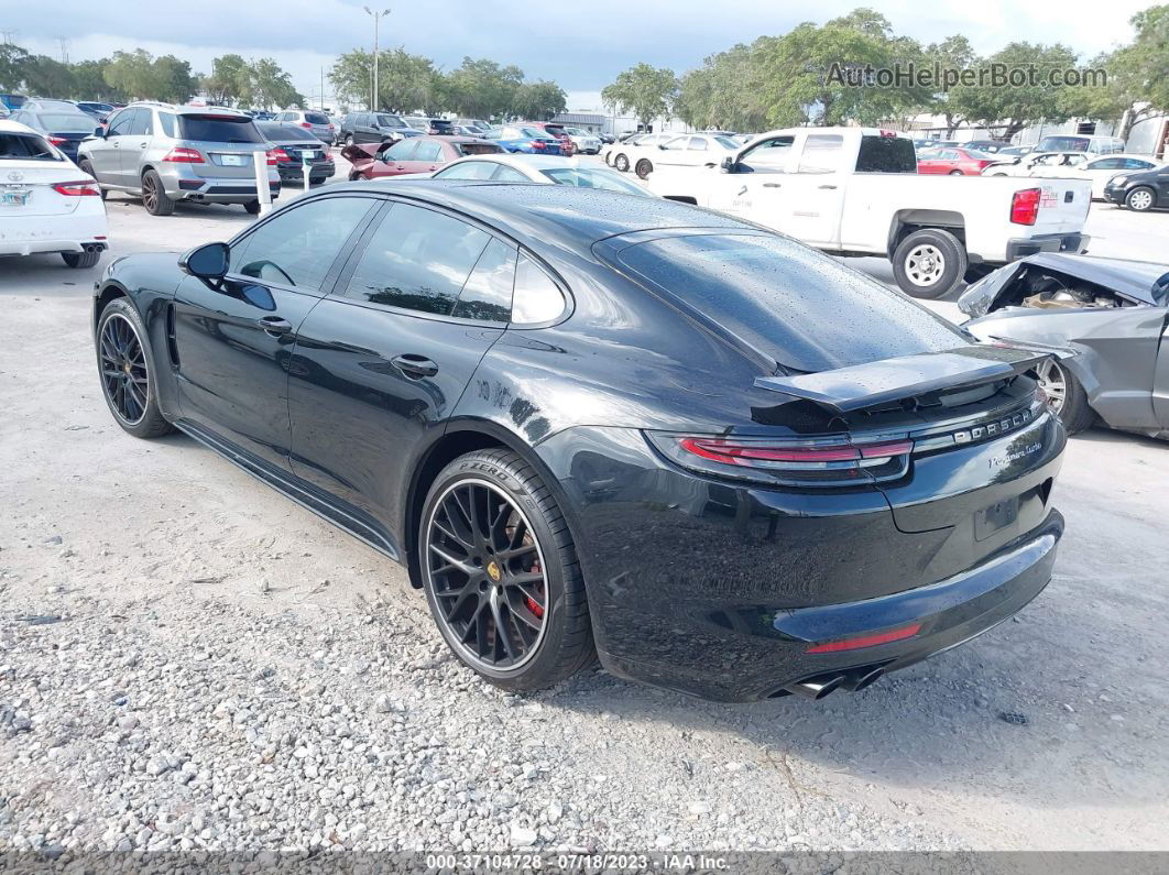 2018 Porsche Panamera Turbo Black vin: WP0AF2A70JL141306