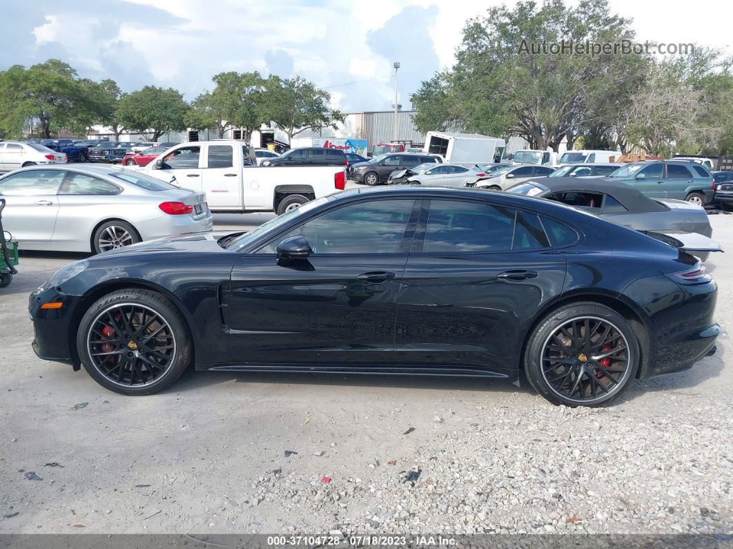 2018 Porsche Panamera Turbo Black vin: WP0AF2A70JL141306