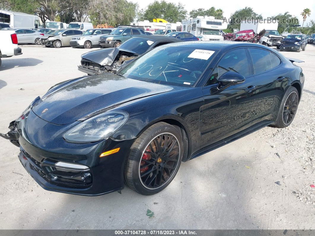 2018 Porsche Panamera Turbo Черный vin: WP0AF2A70JL141306