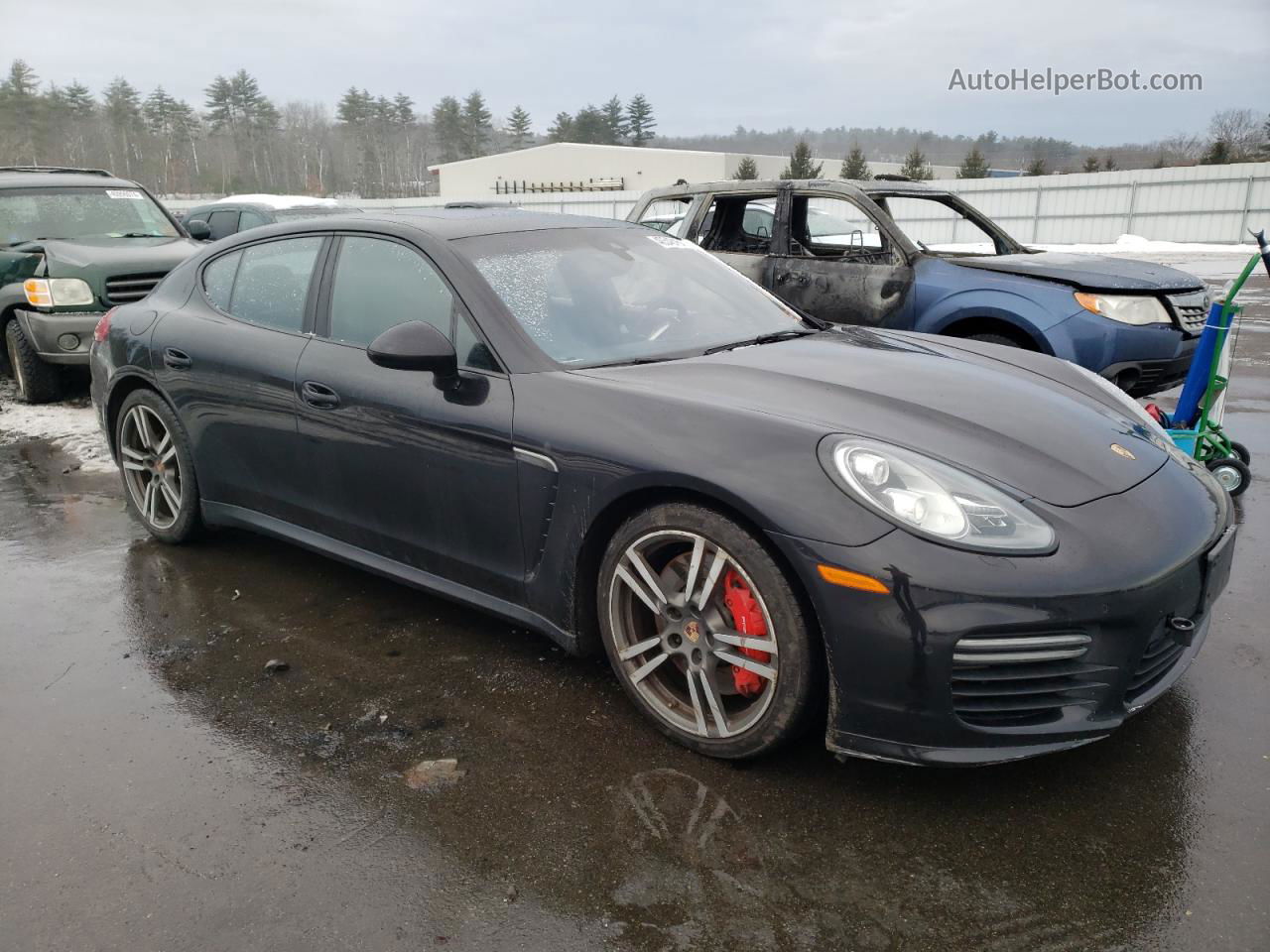 2014 Porsche Panamera Gts Black vin: WP0AF2A71EL083146