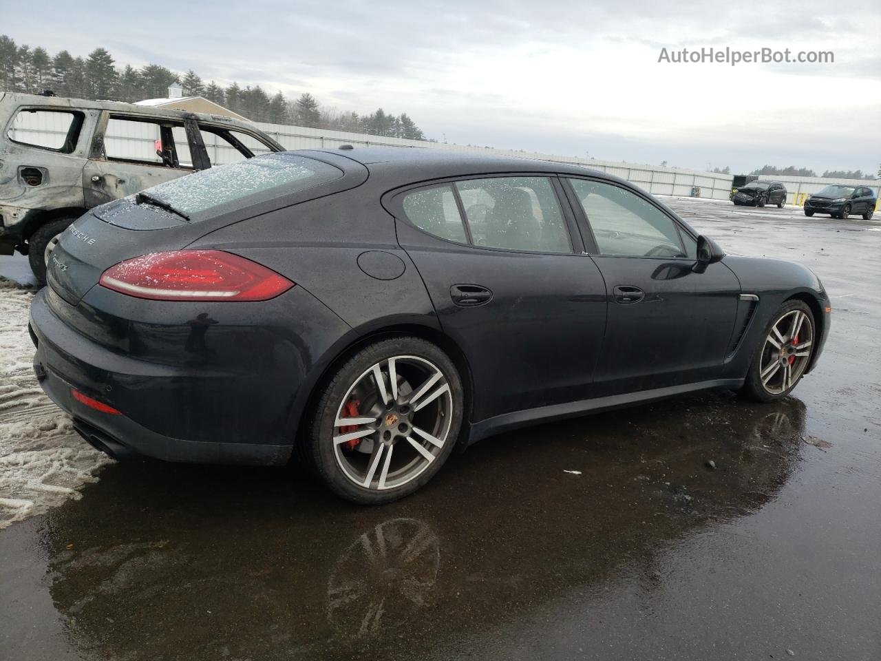 2014 Porsche Panamera Gts Black vin: WP0AF2A71EL083146