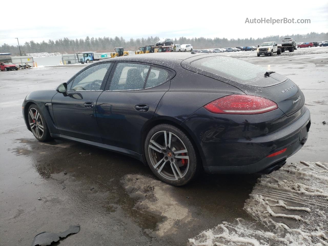 2014 Porsche Panamera Gts Black vin: WP0AF2A71EL083146