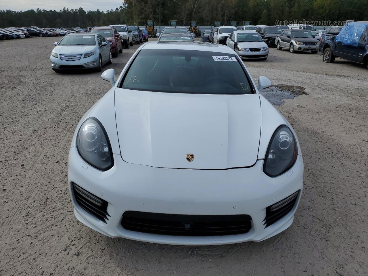 2014 Porsche Panamera Gts White vin: WP0AF2A72EL083611