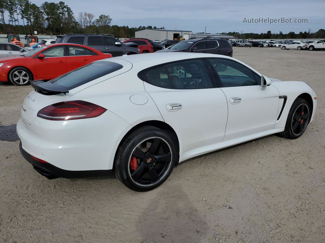 2014 Porsche Panamera Gts White vin: WP0AF2A72EL083611