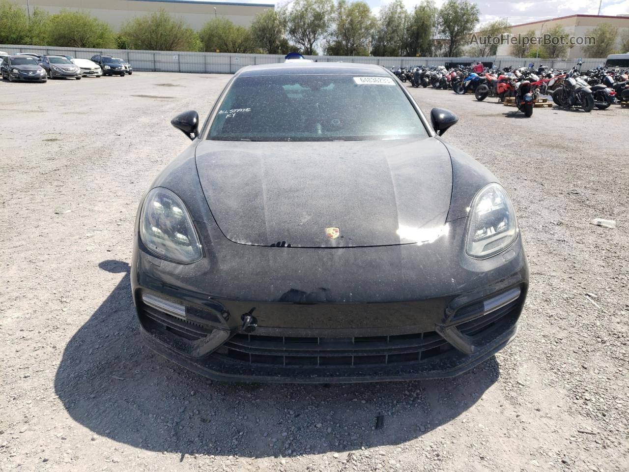 2018 Porsche Panamera Turbo Черный vin: WP0AF2A74JL141325