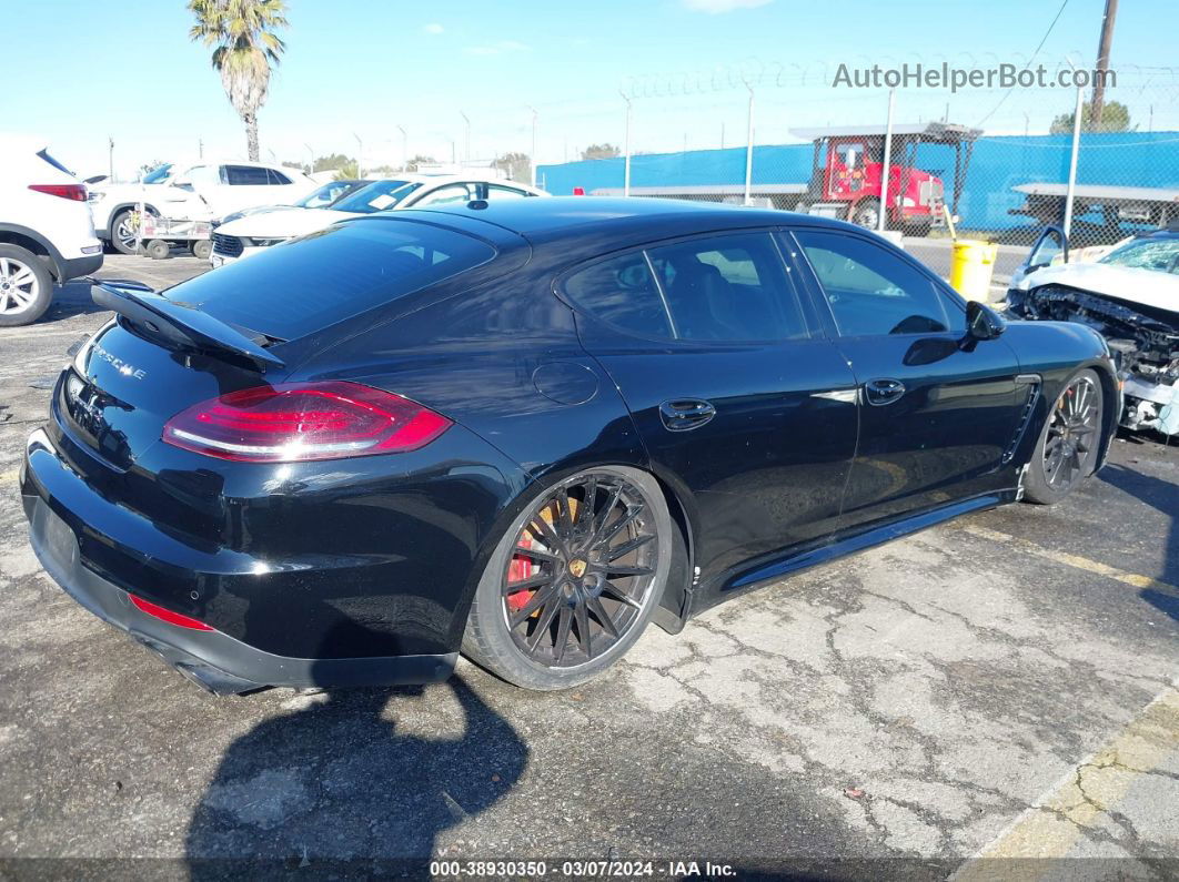 2014 Porsche Panamera Gts Black vin: WP0AF2A75EL083487