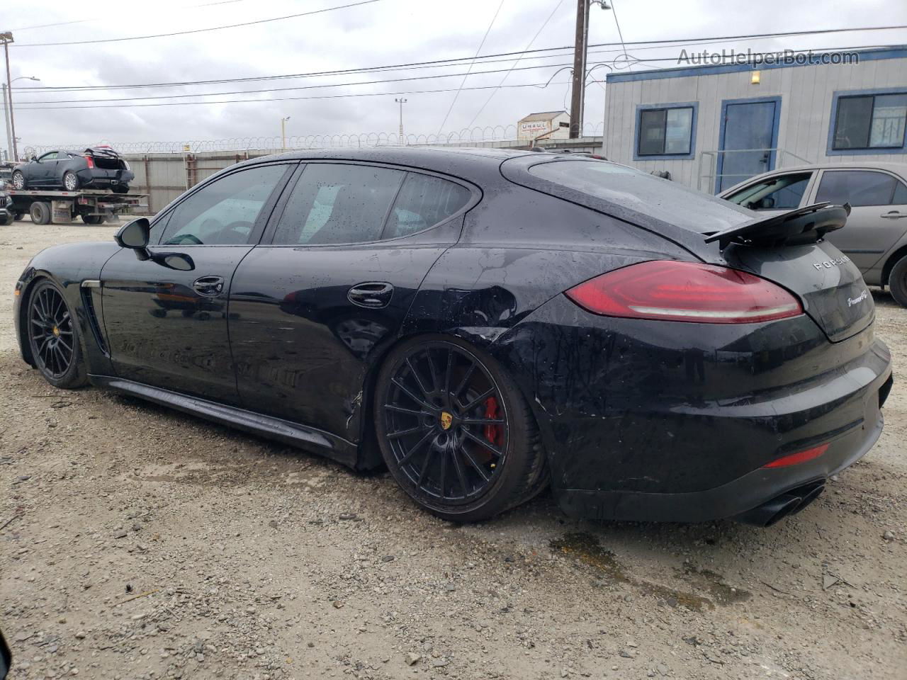 2014 Porsche Panamera Gts Black vin: WP0AF2A75EL083487