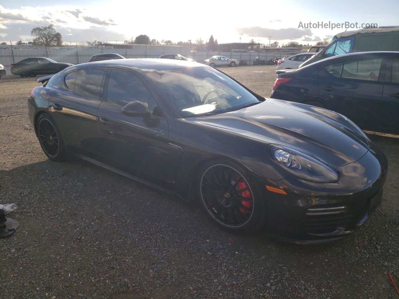 2014 Porsche Panamera Gts Gray vin: WP0AF2A77EL083765