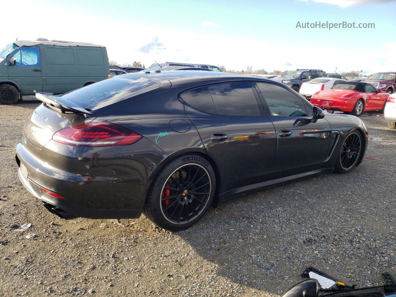 2014 Porsche Panamera Gts Gray vin: WP0AF2A77EL083765