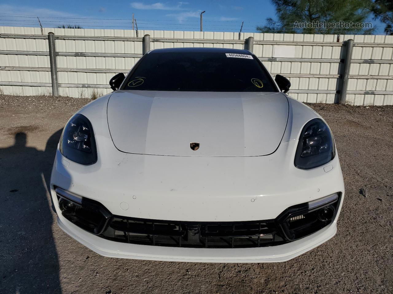 2018 Porsche Panamera Turbo S E-hybrid White vin: WP0AH2A71JL144659