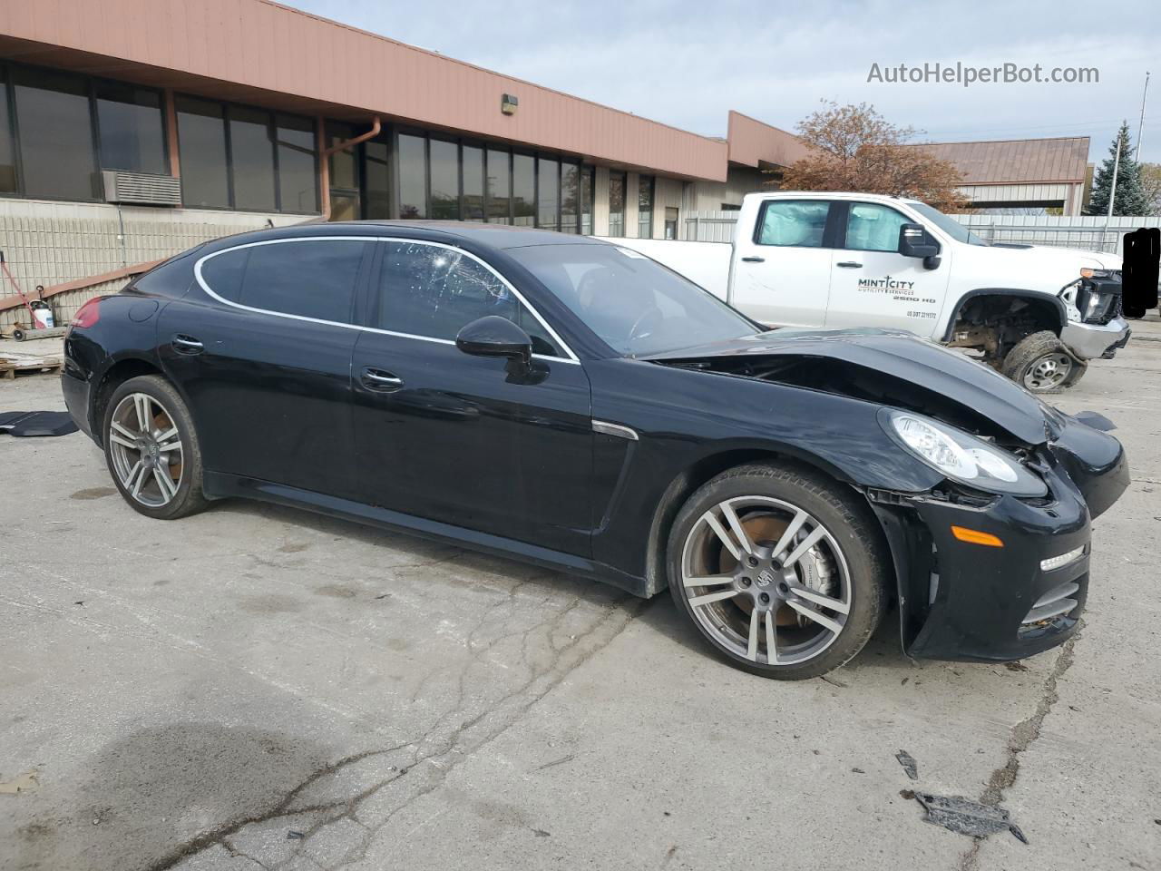 2014 Porsche Panamera 4s Executive Black vin: WP0BB2A75EL063532