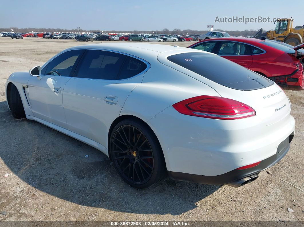 2014 Porsche Panamera Turbo Executive Белый vin: WP0BC2A71EL077117