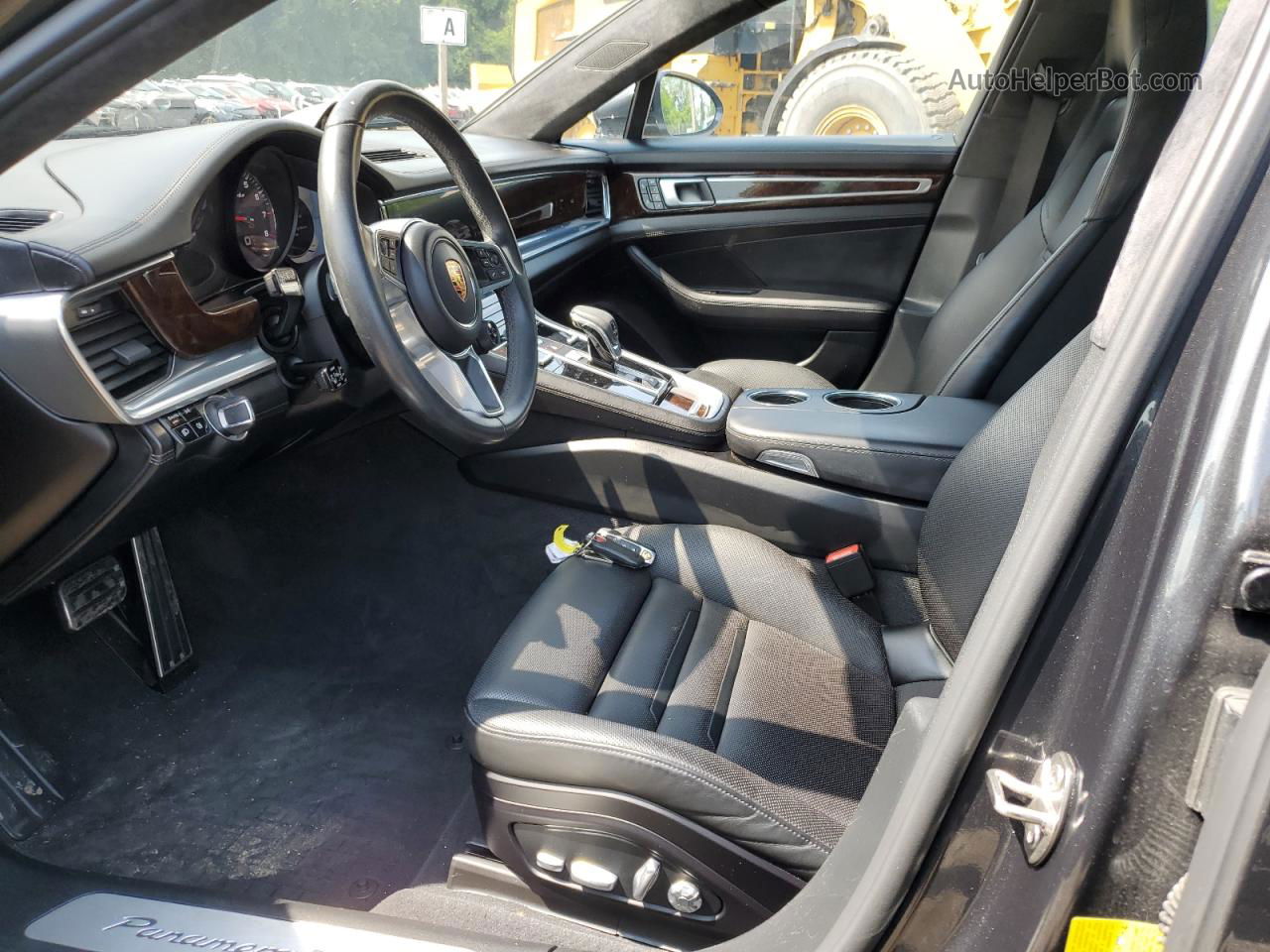 2018 Porsche Panamera Turbo Executive Серый vin: WP0BF2A72JL170214