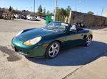 2001 Porsche Boxster  Green vin: WP0CA29811U622504