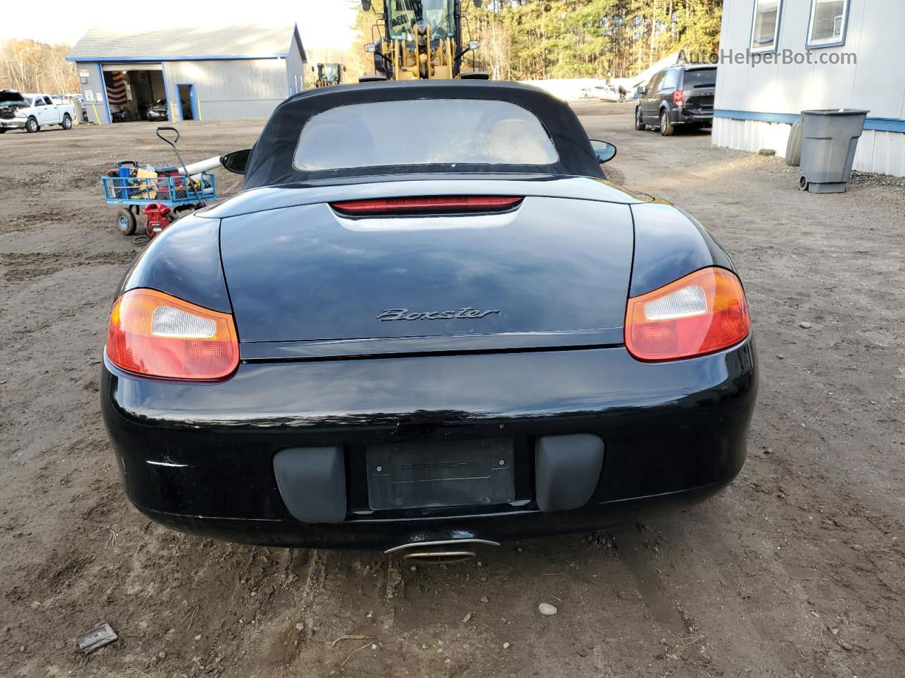 2001 Porsche Boxster  Black vin: WP0CA29821U624990