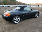 2001 Porsche Boxster  Black vin: WP0CA29821U624990