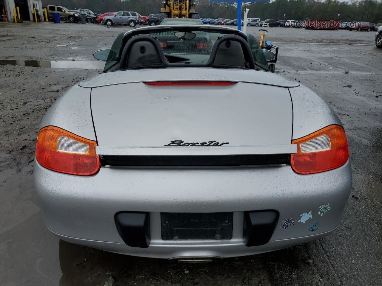 2001 Porsche Boxster  Silver vin: WP0CA29821U626044