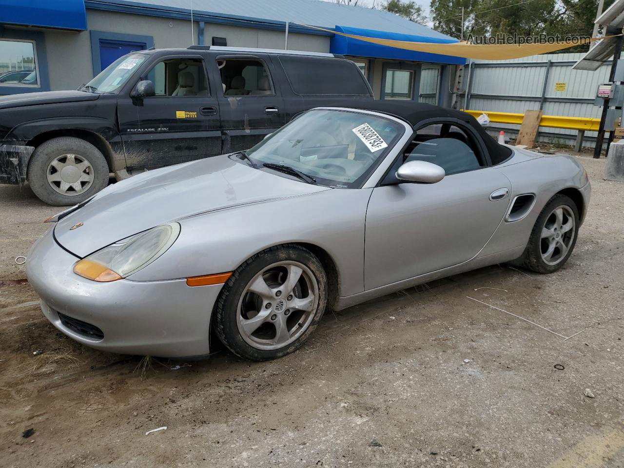 2001 Porsche Boxster  Silver vin: WP0CA29831U620298