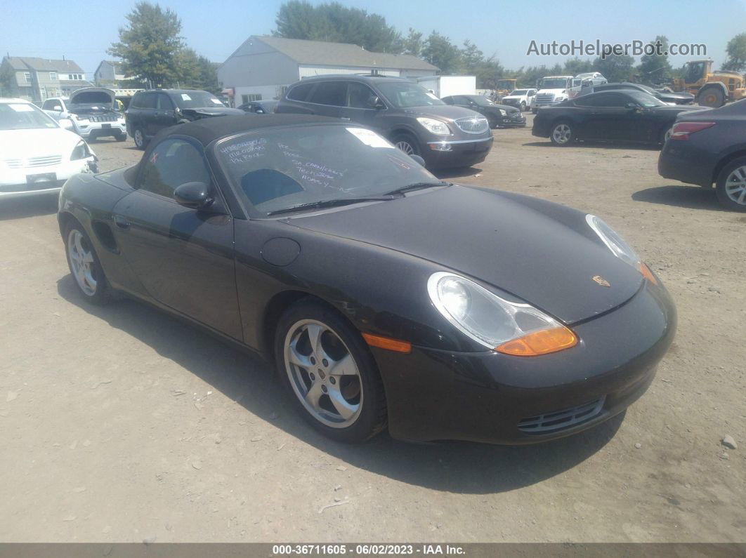 2001 Porsche Boxster   Черный vin: WP0CA29831U623248