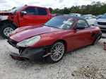 2001 Porsche Boxster  Burgundy vin: WP0CA29831U624237