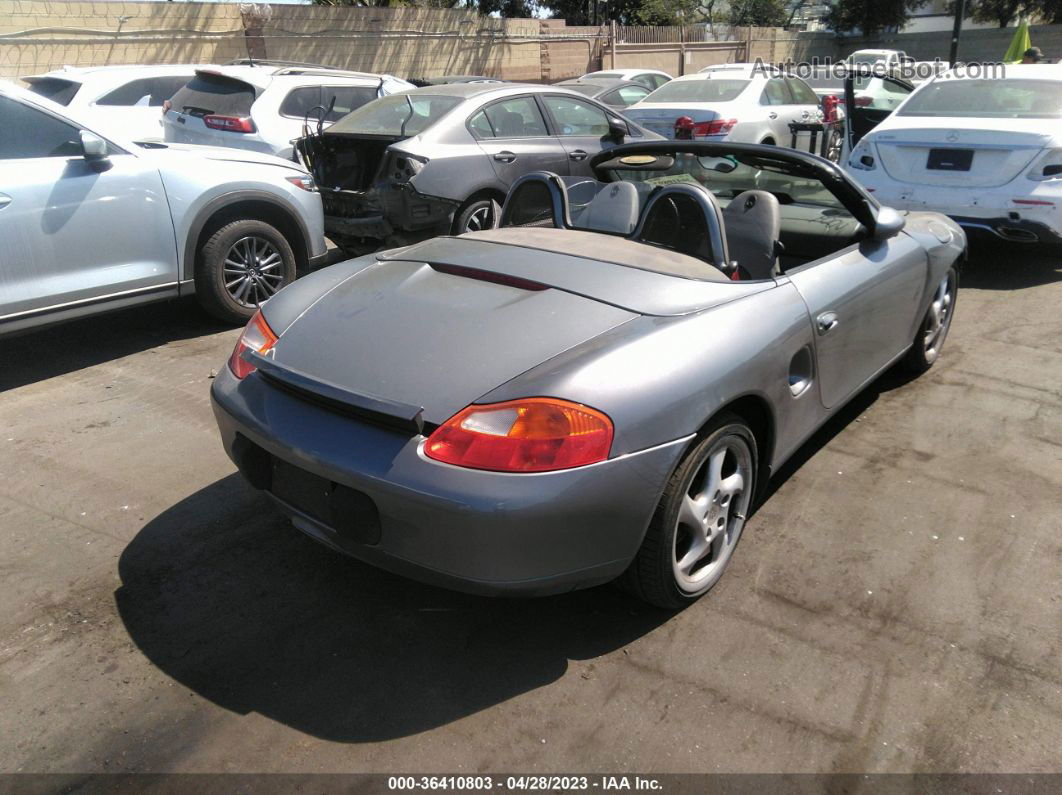 2001 Porsche Boxster   Silver vin: WP0CA29841S620600