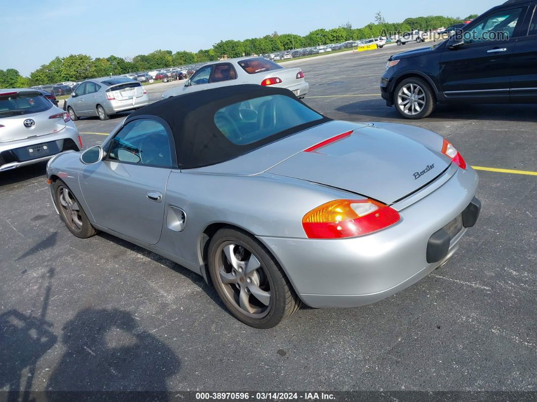 2001 Porsche Boxster   Silver vin: WP0CA29841U621248