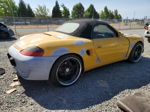 2001 Porsche Boxster  Yellow vin: WP0CA29841U621556